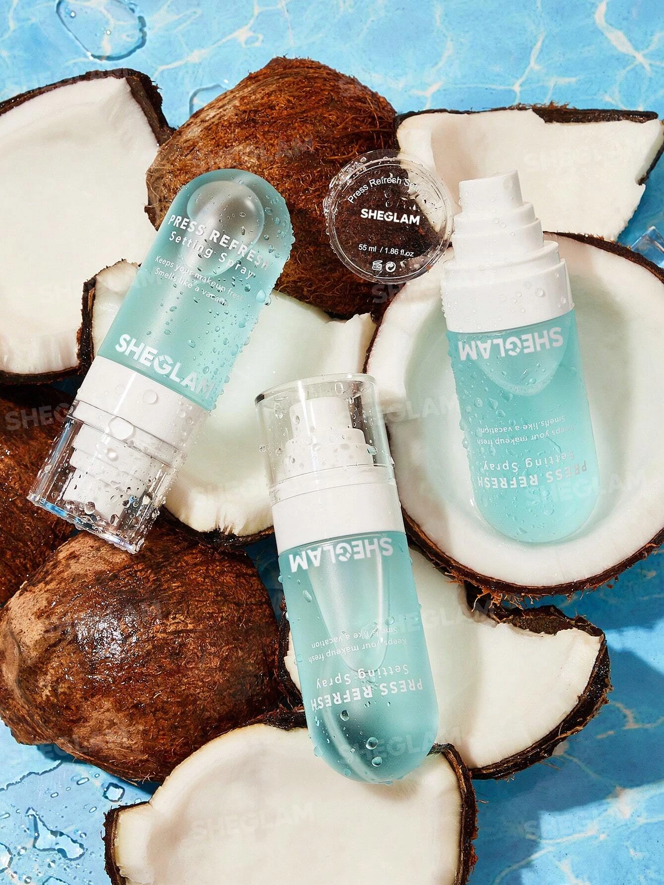  Press Refresh Setting Spray - Makiyaj üçün sabitləşdirici 