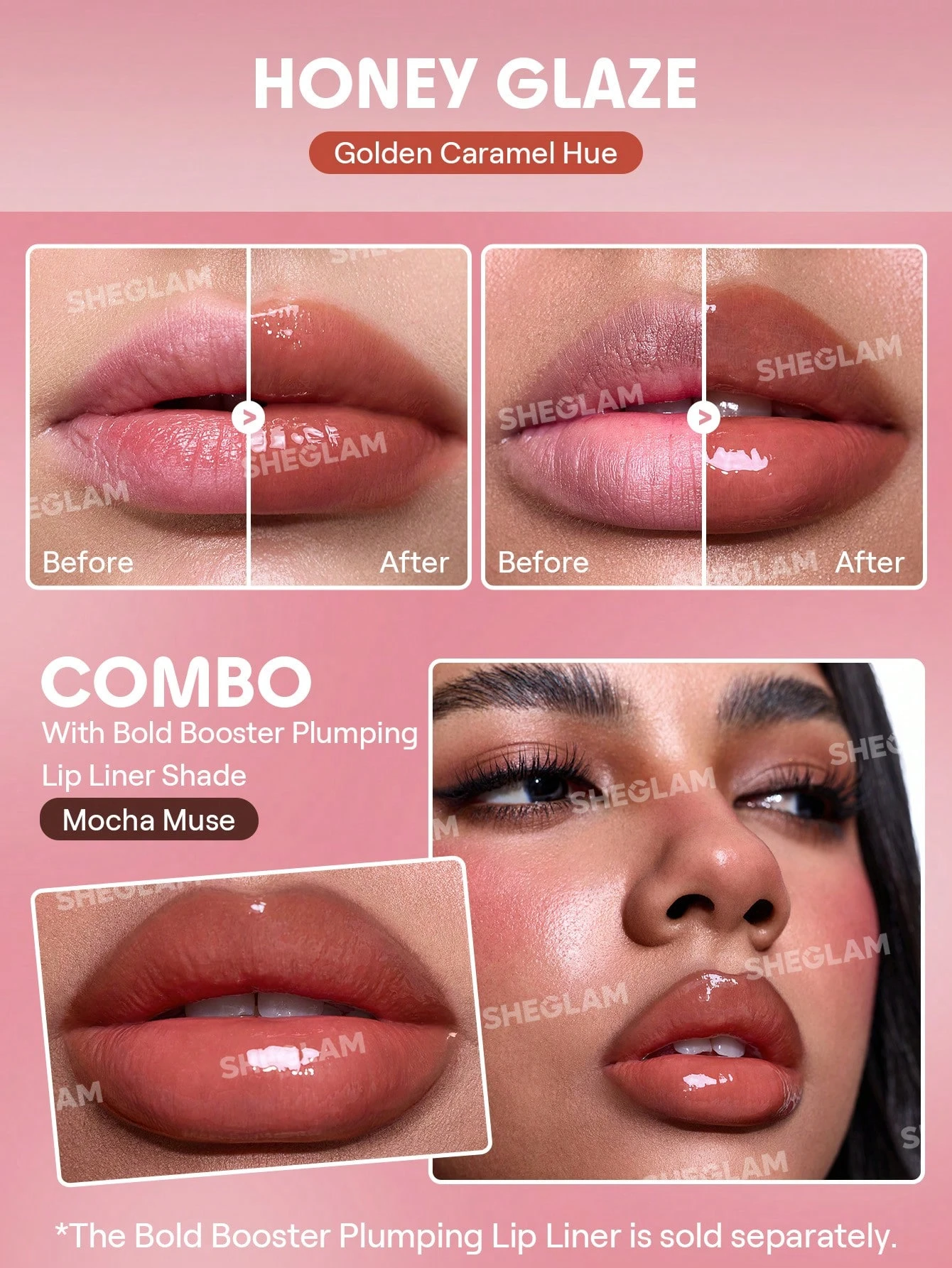Bold Booster Lip Plumper - Dodaq üçün parıldadıcı
