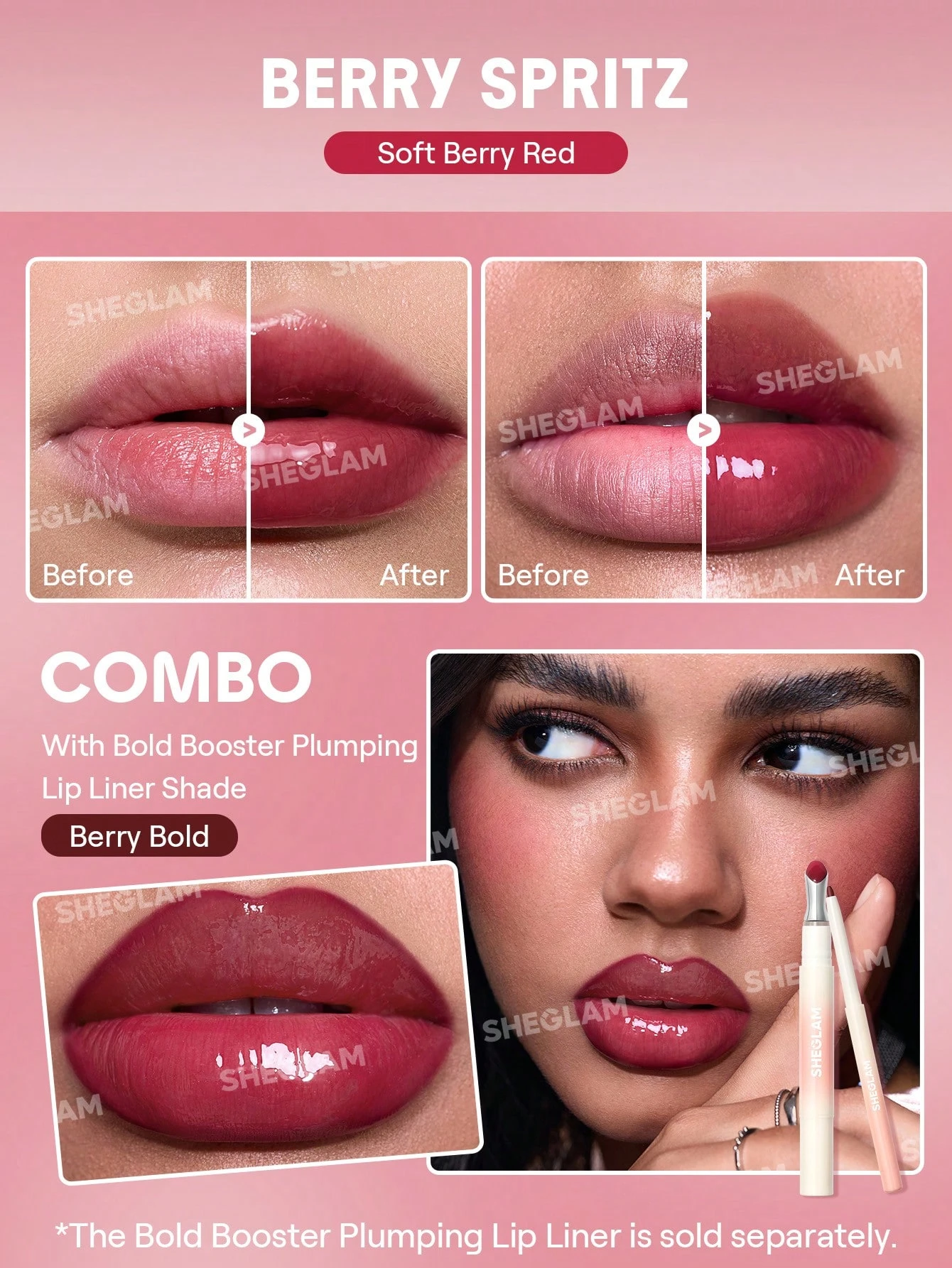 Bold Booster Lip Plumper - Dodaq üçün parıldadıcı